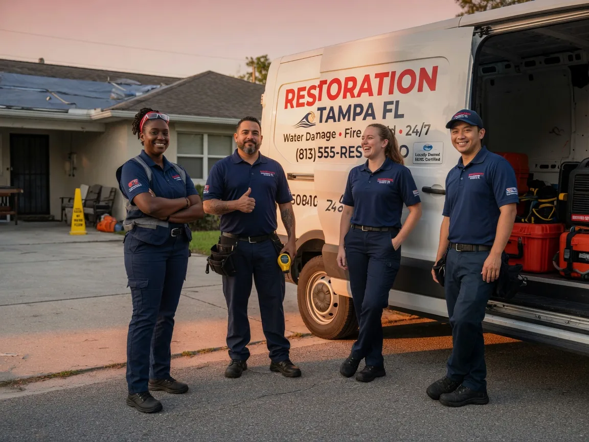 Water Damage Restoration company in Roanoke, TX